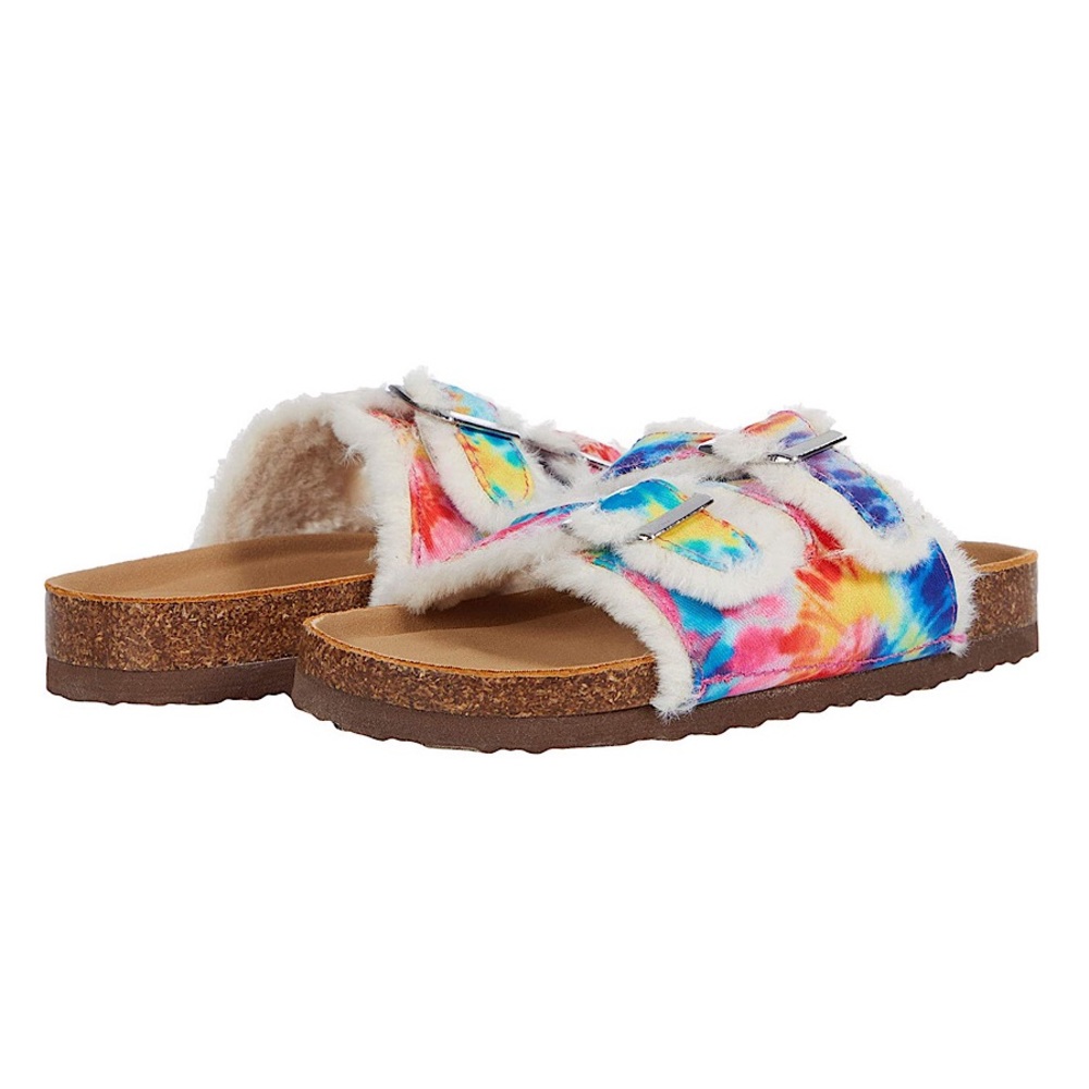 Steve Madden Little Kids Tie Dye Sandals….Size: Little Kids (2 & 3)